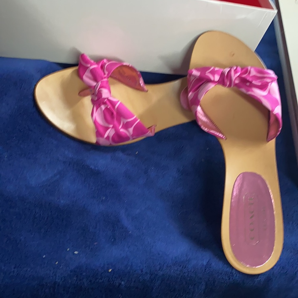 Vintage coach shoes like new with box